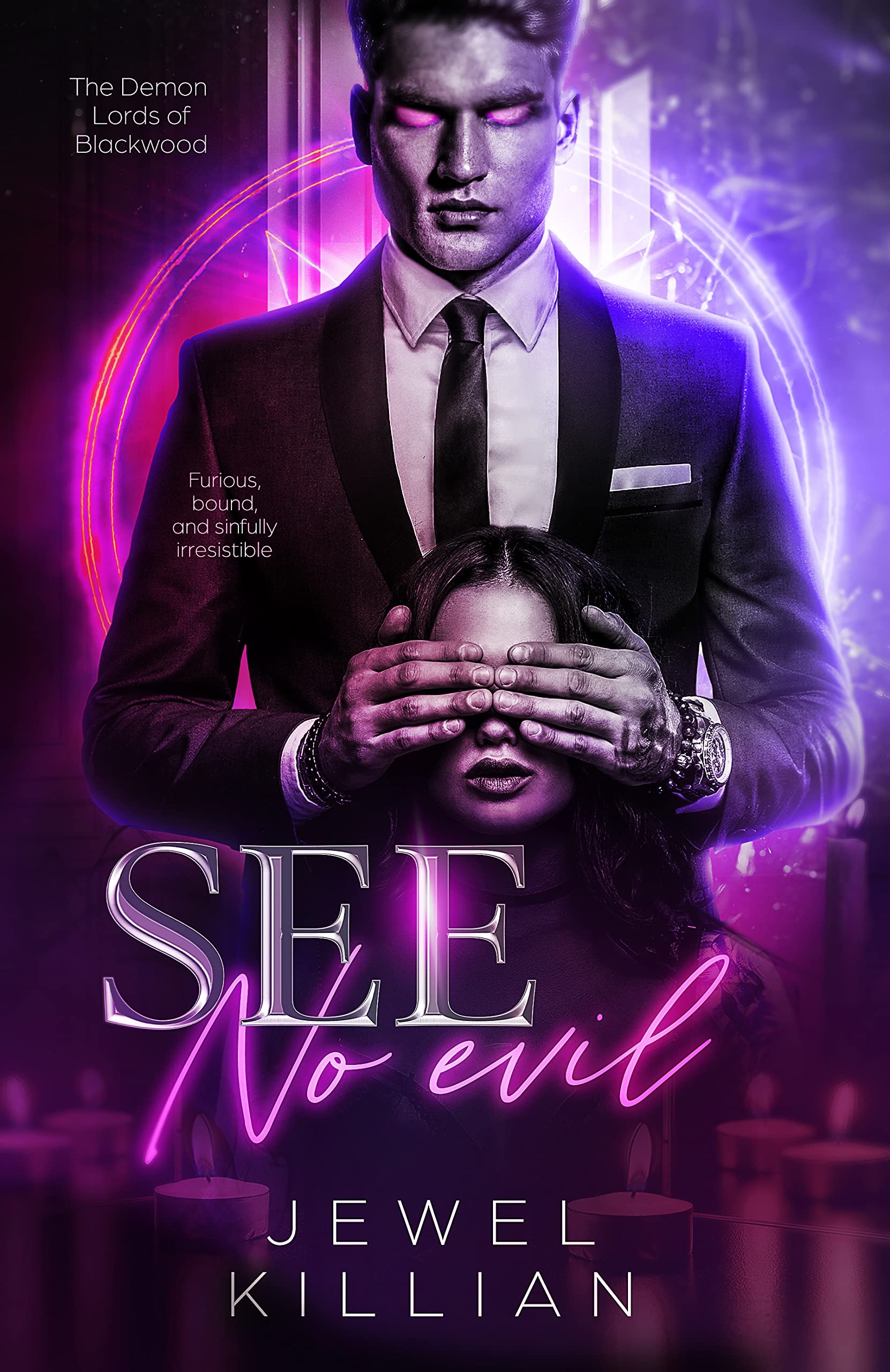 See No Evil: Dark Paranormal Romance (The Demon Lords of Blackwood Book 1) Cover